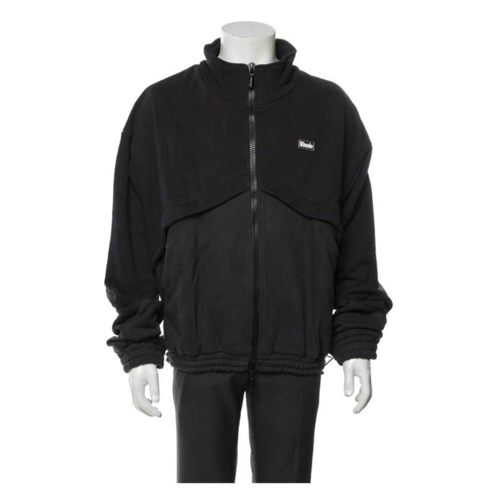 Rhude Black Flight Jacket Men's Size Large